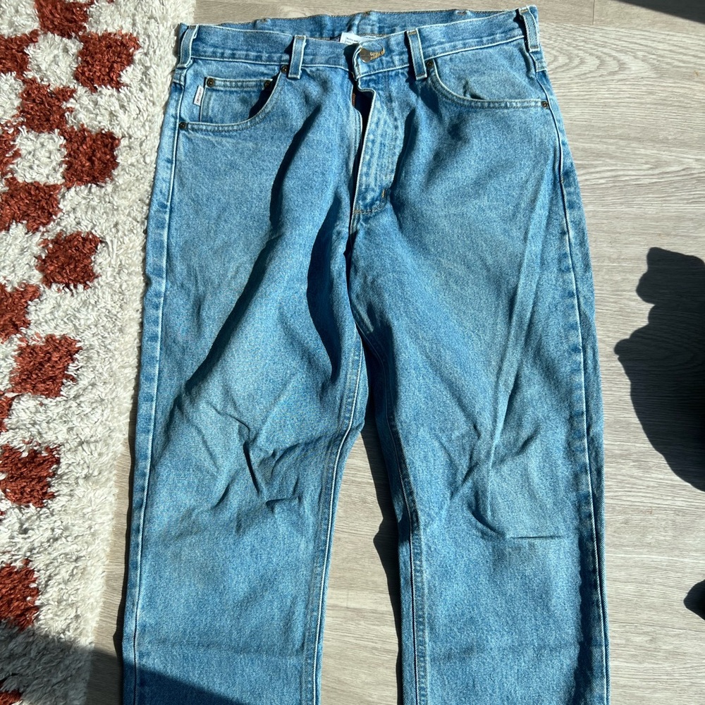 Carhartt Straight Fit Tapered Leg Jean, 34x34, B18-STW